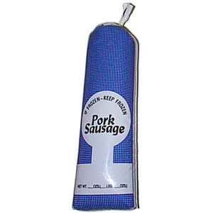 1 lb Pork Sausage White Poly Bags "Not for Sale" 1000 Count. Butcher